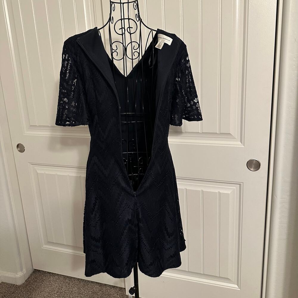 Donna Morgan - Size 4 - Blue lace dress - Picture 4 of 9